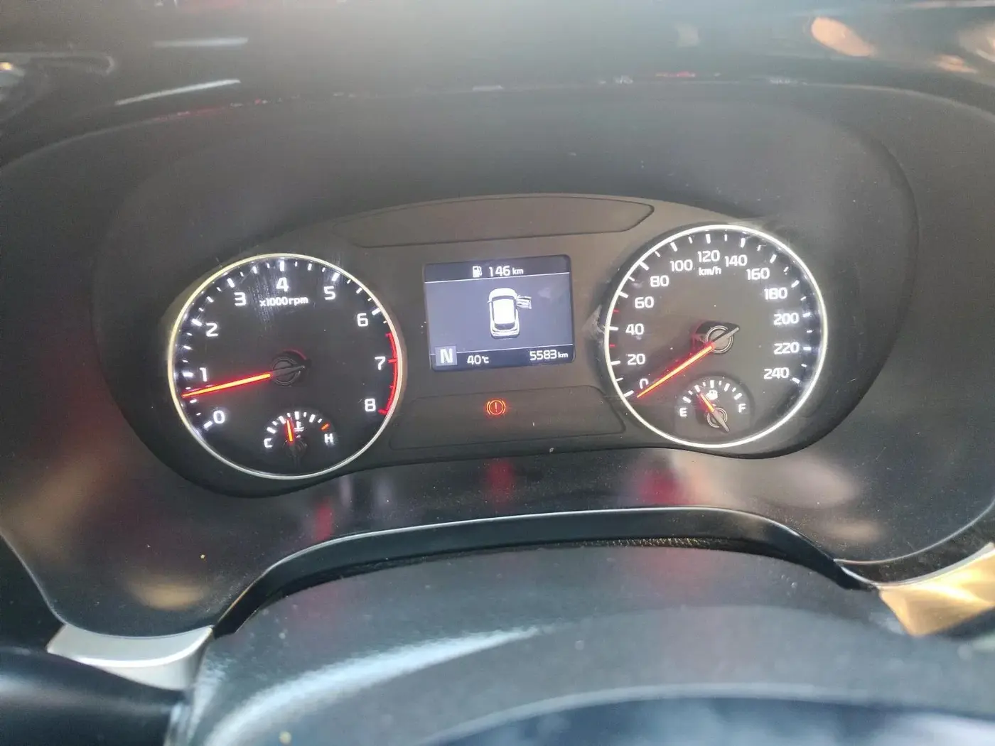 2023 KIA SELTOS HTK PLUS 1.5 IMT, Petrol, Manual, 5,583 km, interior