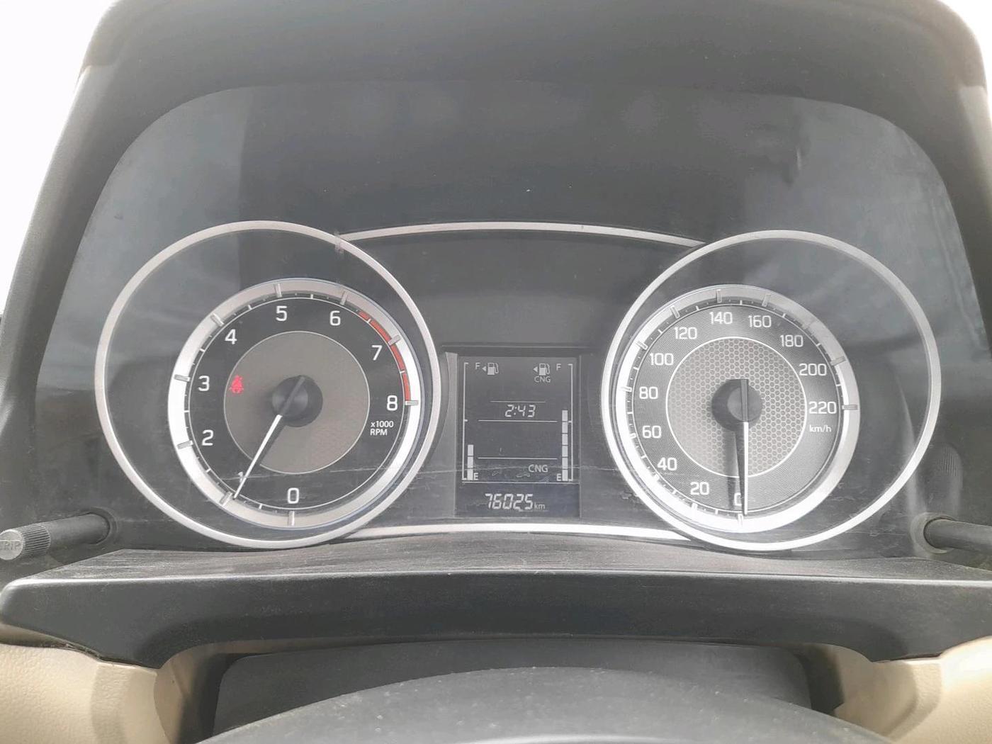 2022 Maruti Dzire VXI CNG, CNG, Manual, 76,025 km, interior