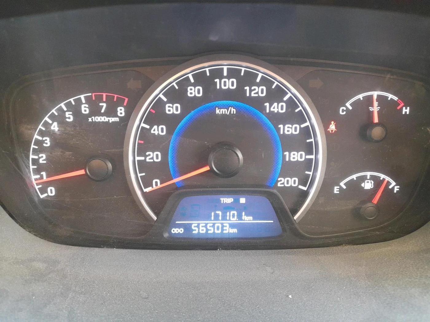 2018 Hyundai Grand i10 SPORTZ 1.2 KAPPA VTVT, Petrol, Manual, 56,503 km, interior