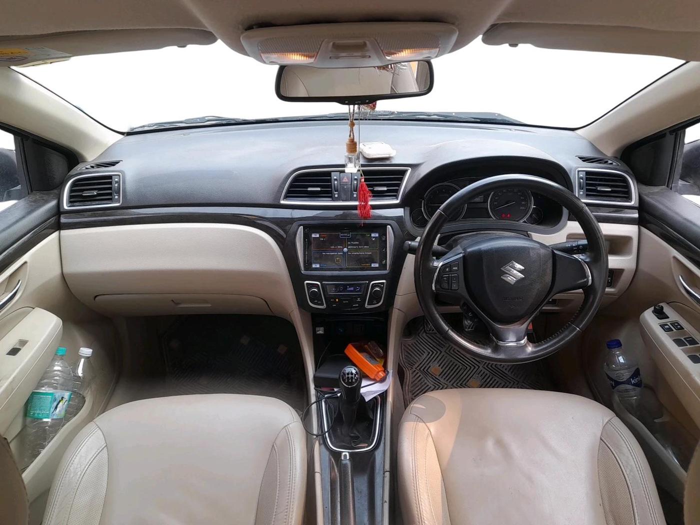 2017 Maruti Ciaz ALPHA 1.4 PETROL, Petrol, Manual, 76,052 km, interior