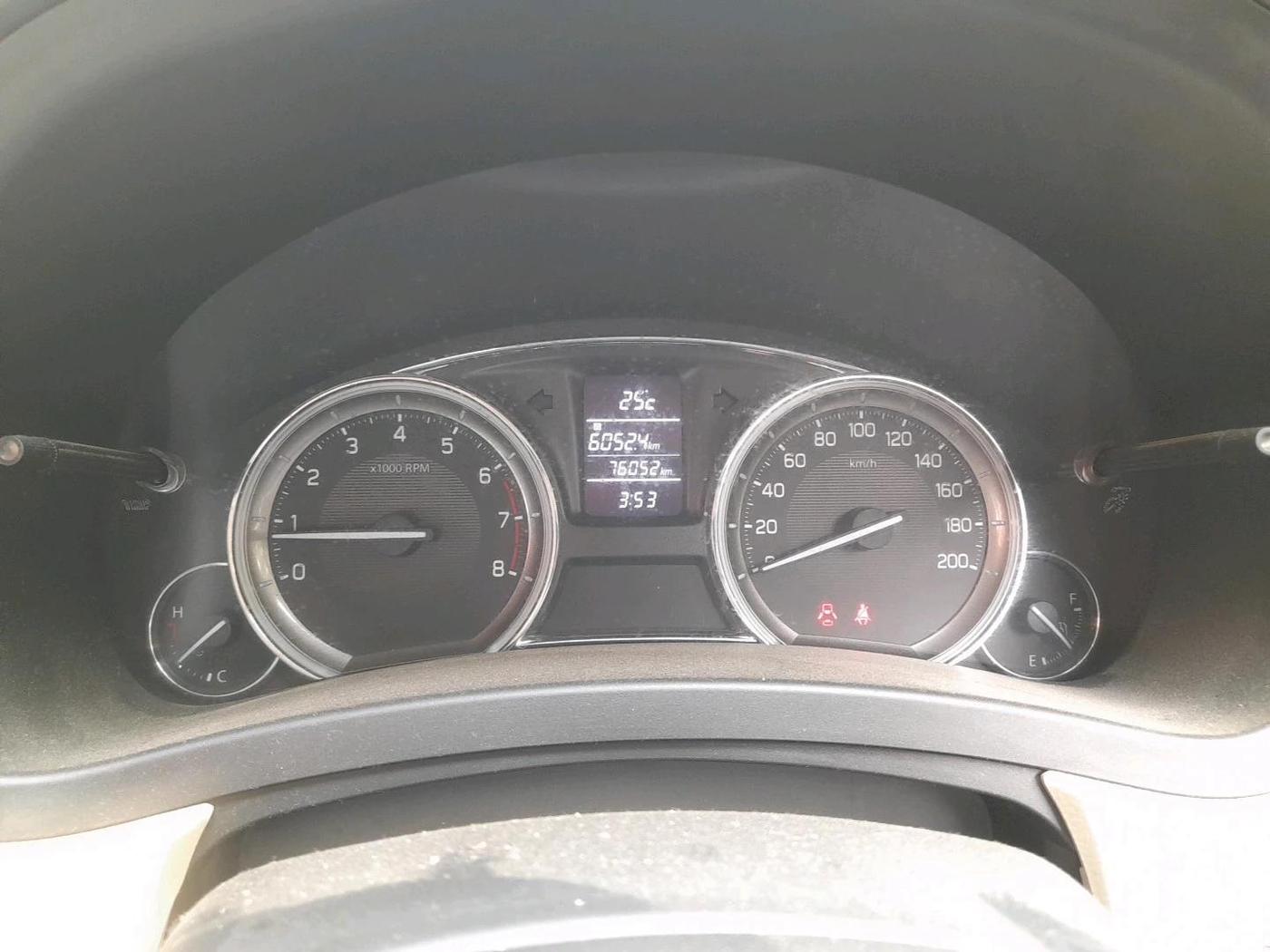 2017 Maruti Ciaz ALPHA 1.4 PETROL, Petrol, Manual, 76,052 km, interior