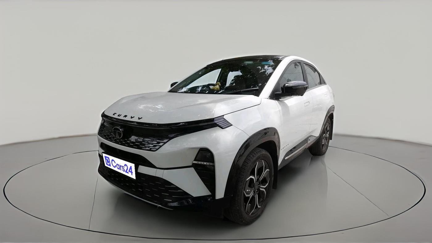 2024 Tata Curvv Accomplished S 1.2 Petrol 7DCA, Petrol, Automatic, 31,695 km, exterior