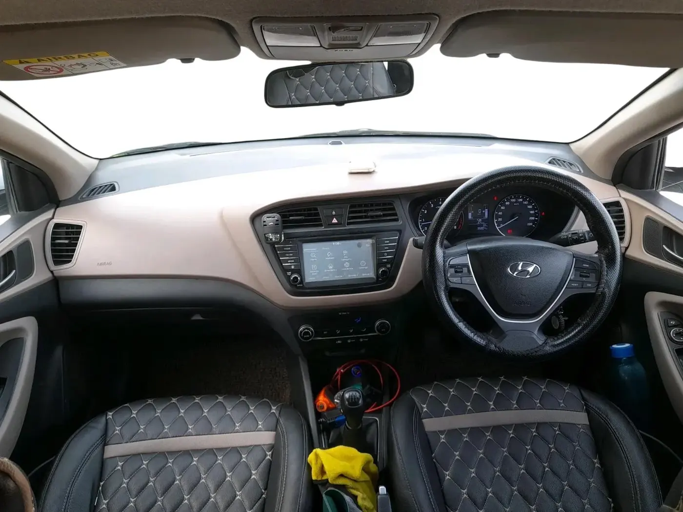 2017 Hyundai Elite i20 ASTA 1.2, Petrol, Manual, 36,804 km, interior