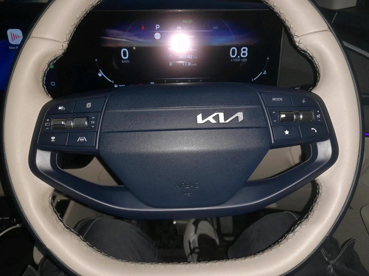 2025 KIA Carens Clavis HTX Plus 1.5 Turbo Petrol 7STR DCT, Petrol, Automatic, 15,518 km, interior