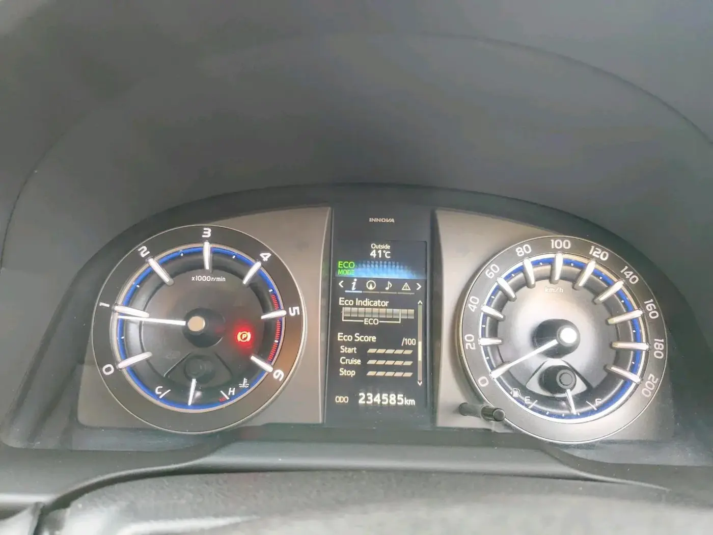 2018 Toyota Innova Crysta 2.4 ZX 7 STR, Diesel, Manual, 2,34,700 km, interior
