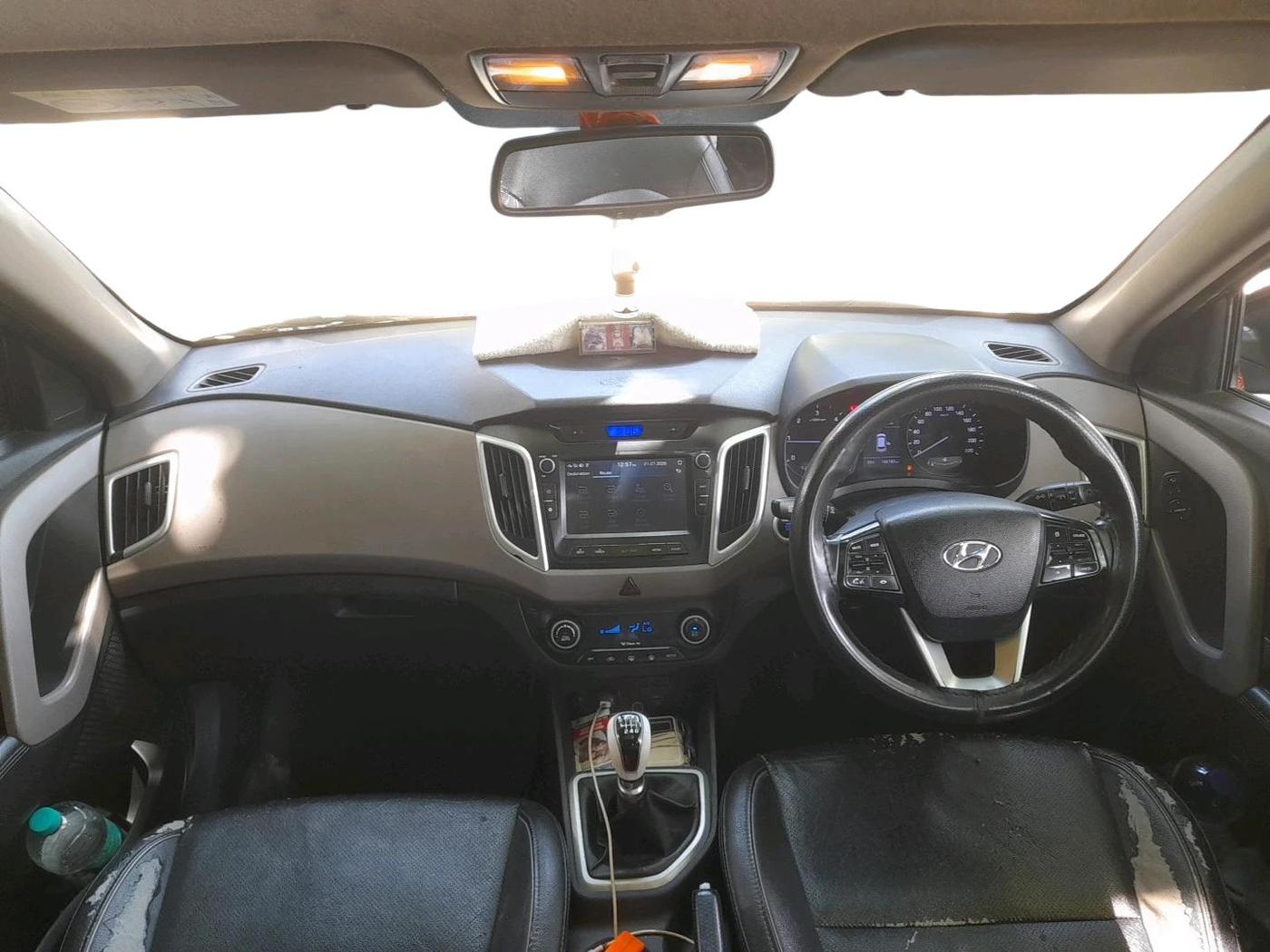 2018 Hyundai Creta SX (O) 1.6 DIESEL, Diesel, Manual, 1,46,182 km, interior