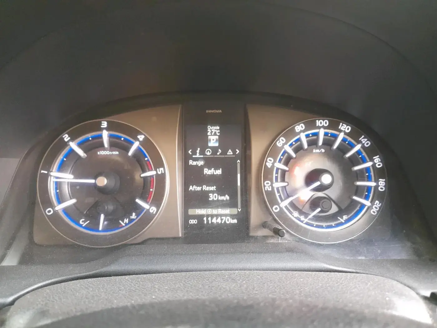 2020 Toyota Innova Crysta 2.4 ZX AT 7 STR, Diesel, Automatic, 1,14,470 km, interior