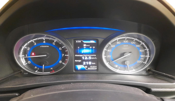 2020 Toyota Glanza V CVT, Petrol, Automatic, 89,365 km, interior