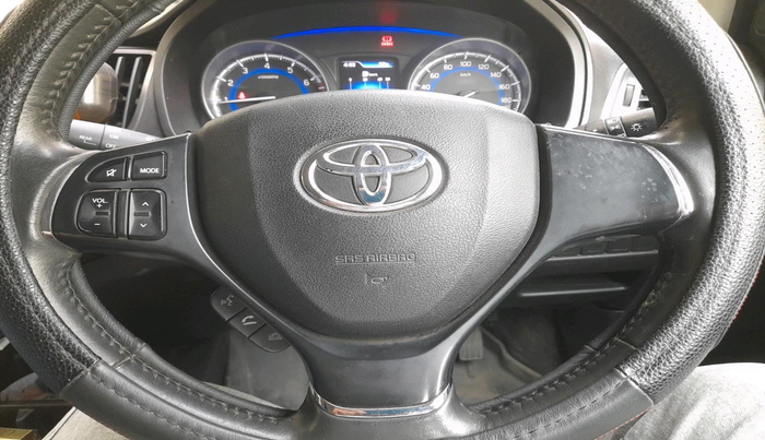 2020 Toyota Glanza V CVT, Petrol, Automatic, 89,365 km, interior