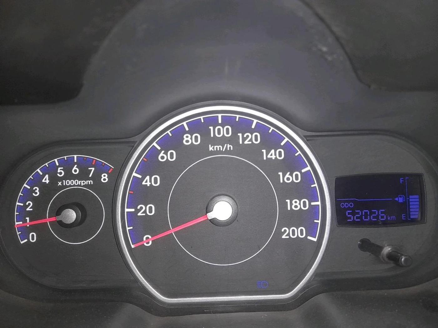 2011 Hyundai i10 MAGNA 1.2, Petrol, Manual, 52,026 km, interior
