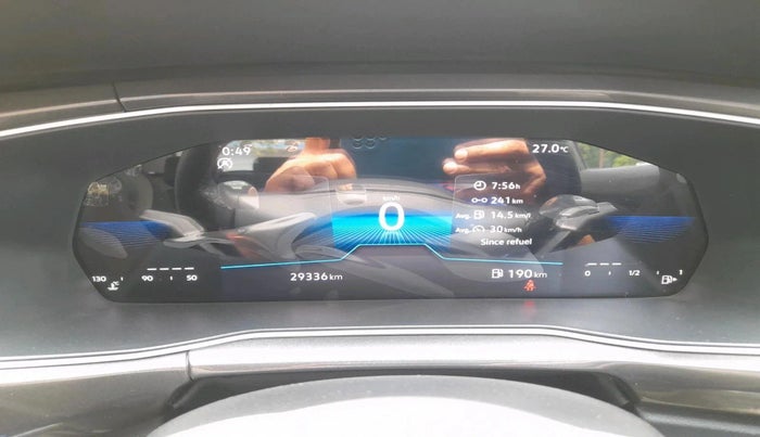 2023 Volkswagen TAIGUN TOPLINE 1.0 TSI MT, Petrol, Manual, 29,336 km, interior