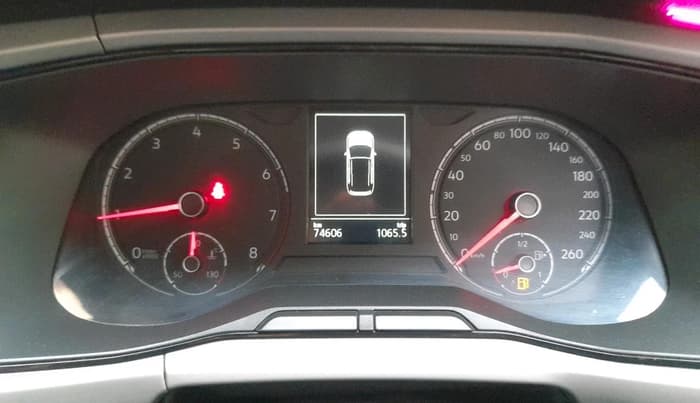 2022 Volkswagen TAIGUN HIGHLINE 1.0 TSI MT, Petrol, Manual, 74,606 km, interior