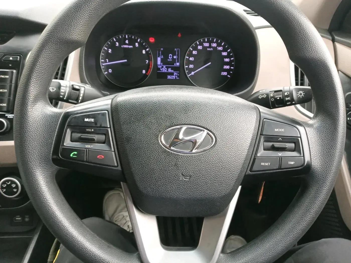 2016 Hyundai Creta S 1.6 PETROL, Petrol, Manual, 36,097 km, interior