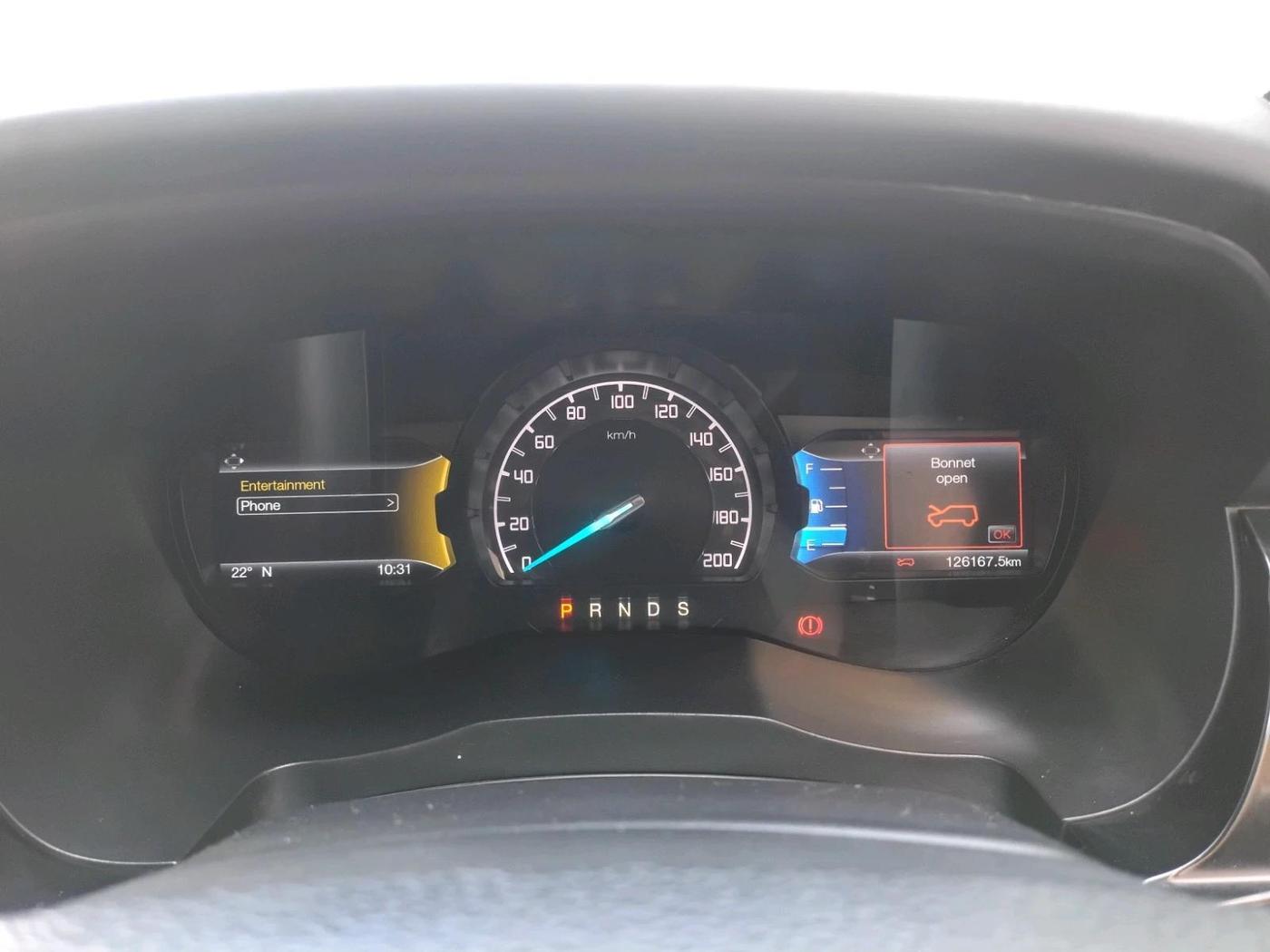 2016 Ford Endeavour TREND 2.2 4X2 AT, Diesel, Automatic, 1,28,500 km, interior