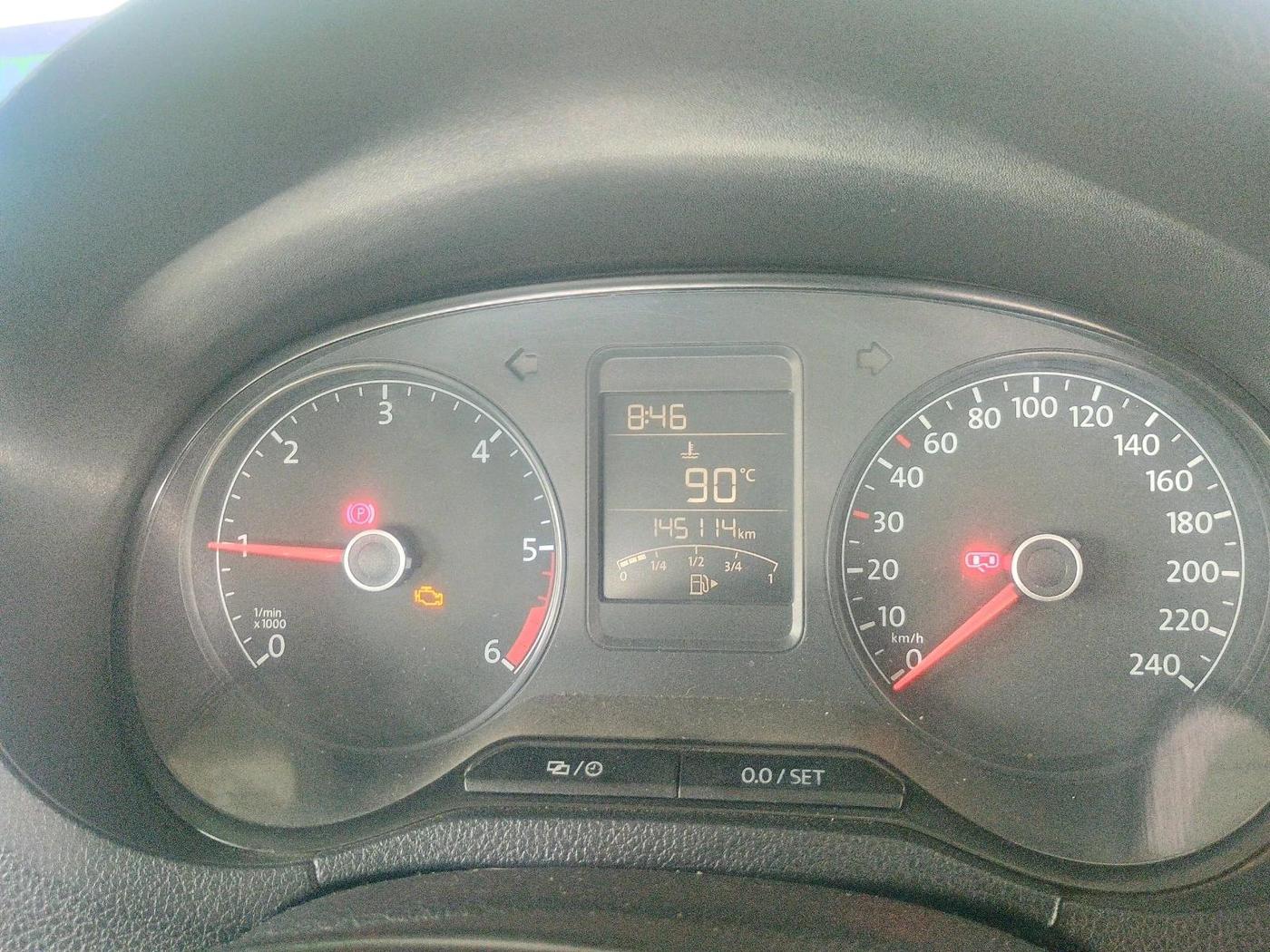 2016 Volkswagen Vento COMFORTLINE DIESEL 1.5, Diesel, Manual, 1,45,114 km, interior