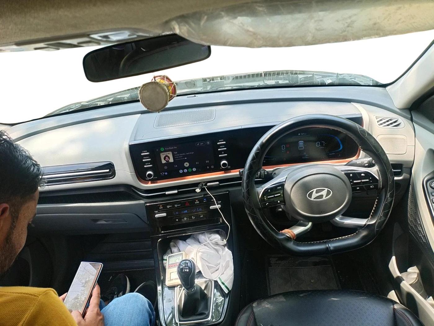 2025 Hyundai Creta S (O) 1.5 DIESEL, Diesel, Manual, 59,090 km, interior