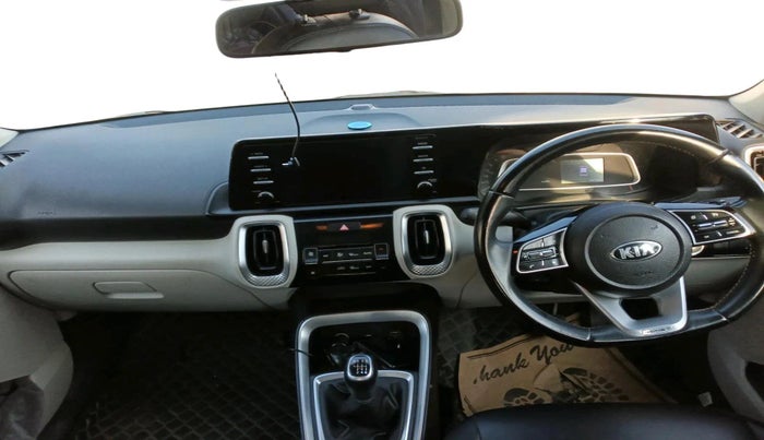 2021 KIA SONET HTX 1.0 IMT, Petrol, Manual, 74,716 km, interior