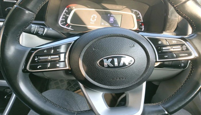 2021 KIA SONET HTX 1.0 IMT, Petrol, Manual, 74,716 km, interior