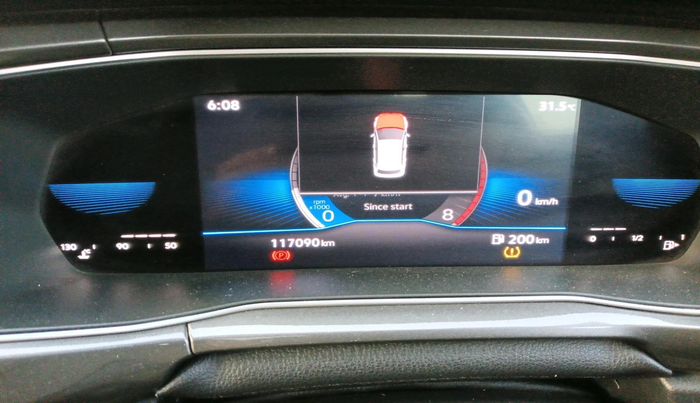 2022 Volkswagen TAIGUN TOPLINE 1.0 TSI MT, Petrol, Manual, 1,17,090 km, interior
