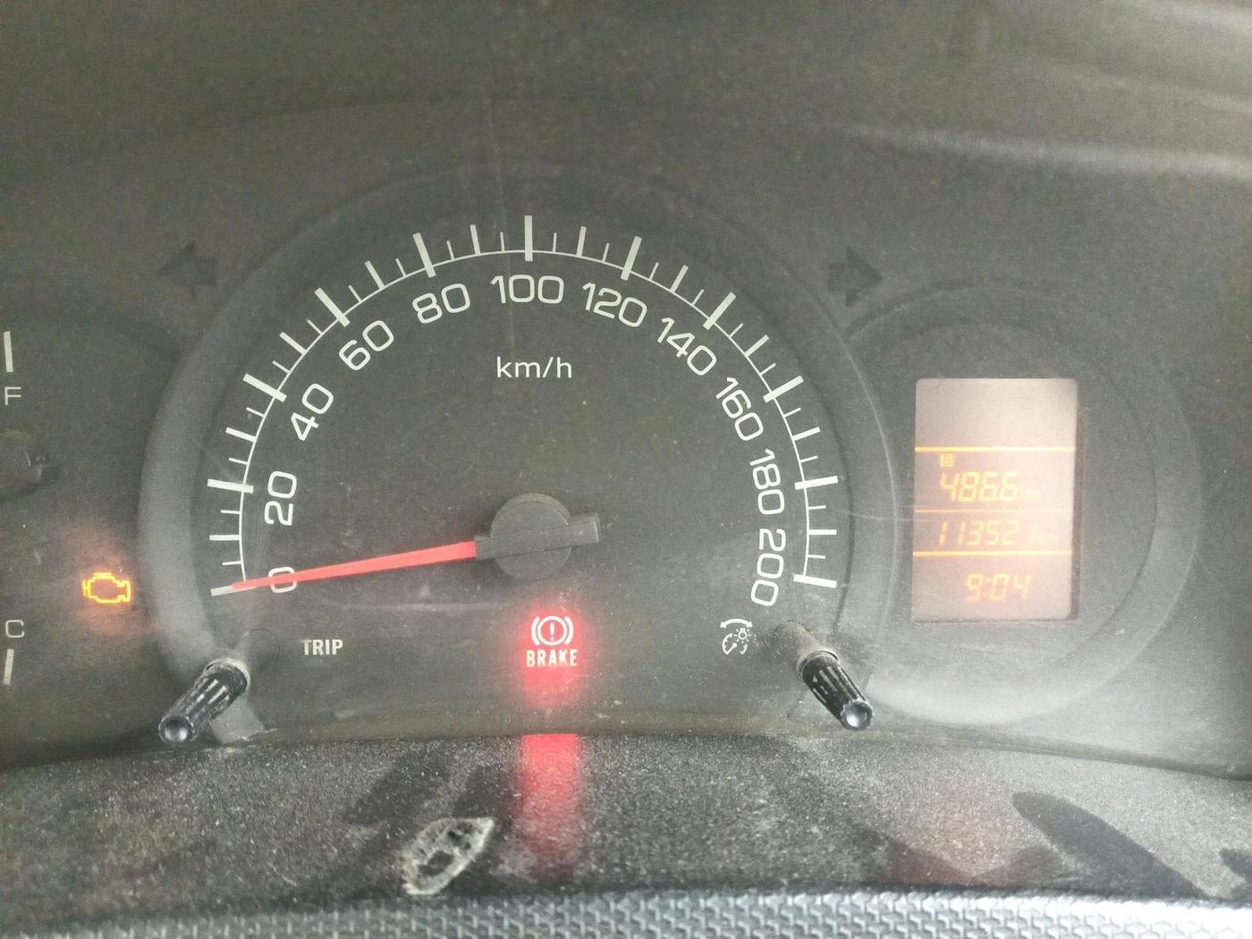 2015 Maruti Swift LXI, CNG, Manual, 1,13,521 km, interior