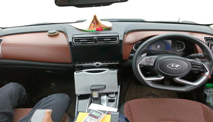 2022 Hyundai ALCAZAR PRESTIGE(O) 1.5 AT 7STR, Diesel, Automatic, 1,50,472 km, interior