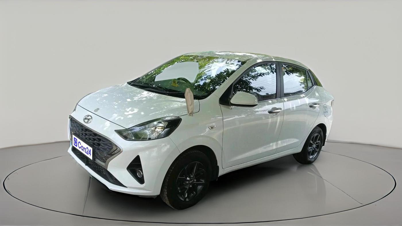 2022 Hyundai AURA S 1.2 CNG, CNG, Manual, 1,08,186 km, exterior
