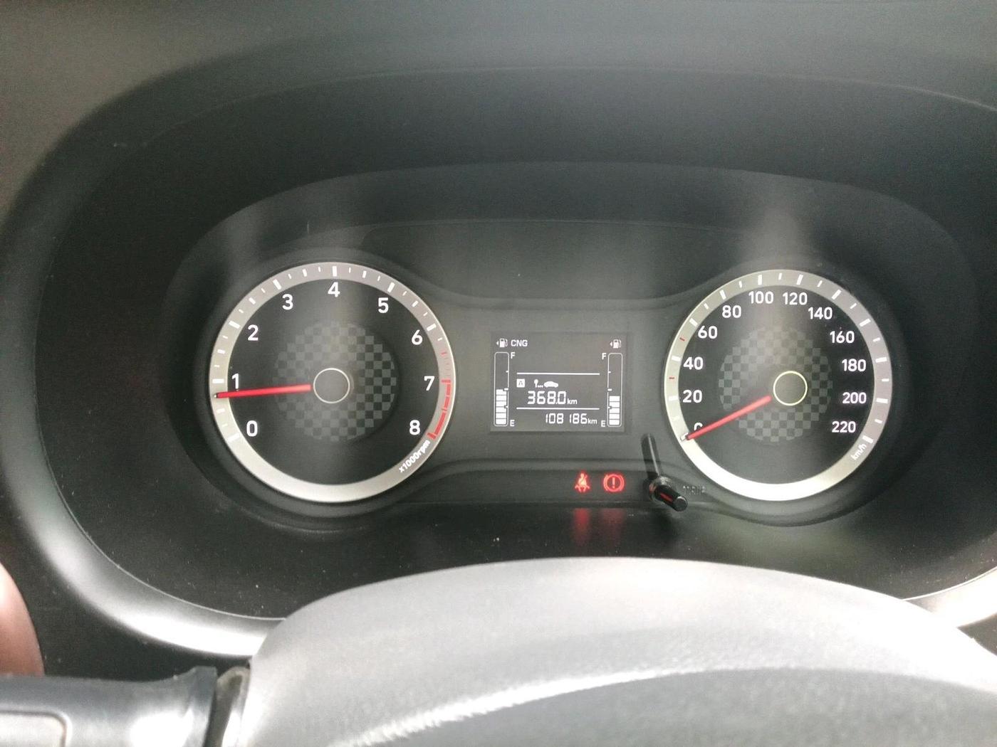 2022 Hyundai AURA S 1.2 CNG, CNG, Manual, 1,08,186 km, interior