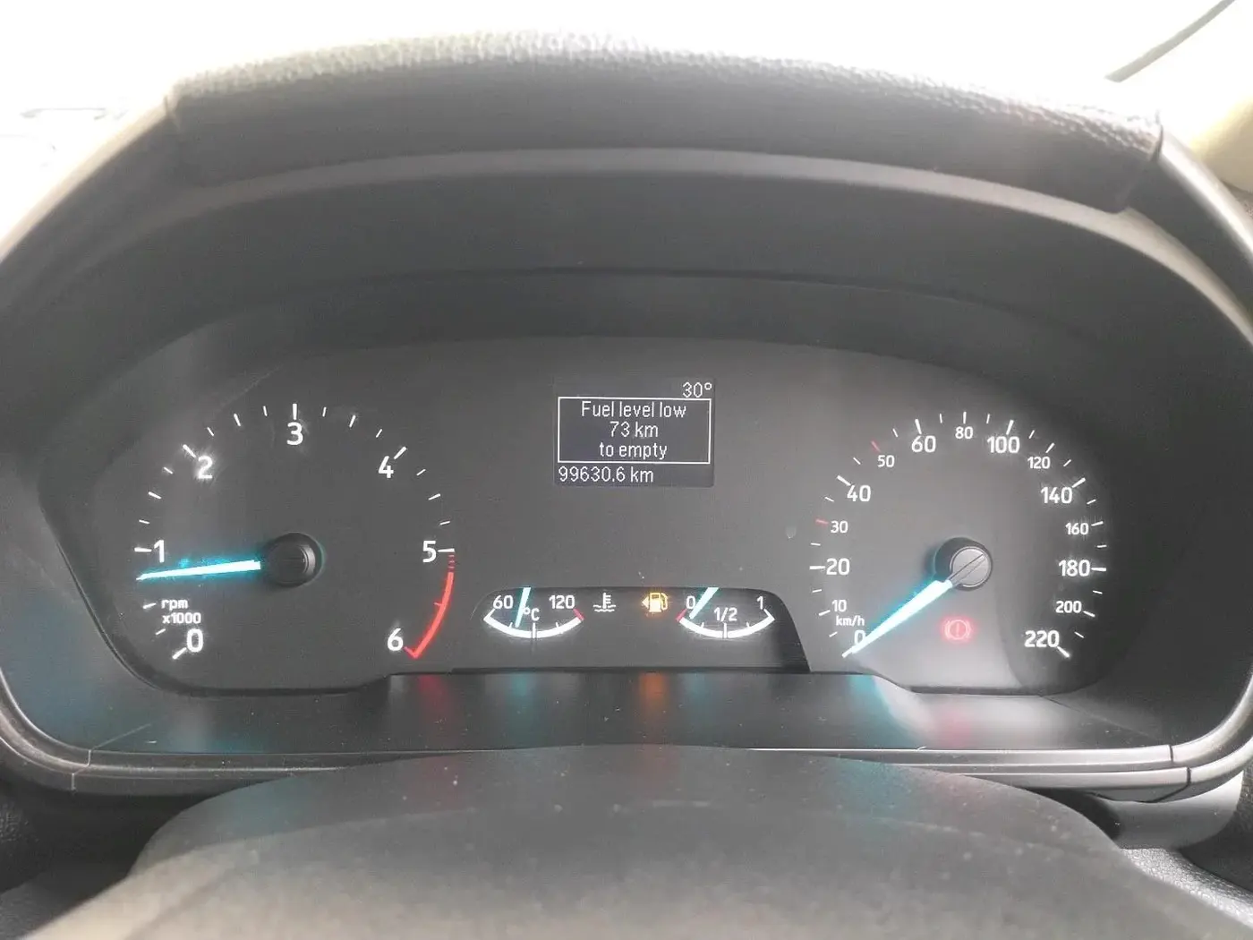 2018 Ford Ecosport TITANIUM 1.5L DIESEL, Diesel, Manual, 99,630 km, interior