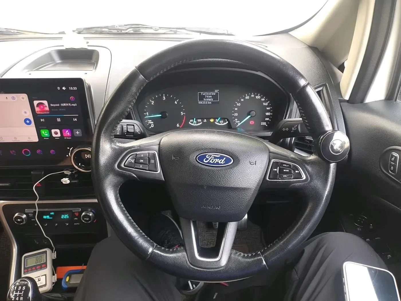 2018 Ford Ecosport TITANIUM 1.5L DIESEL, Diesel, Manual, 99,630 km, interior