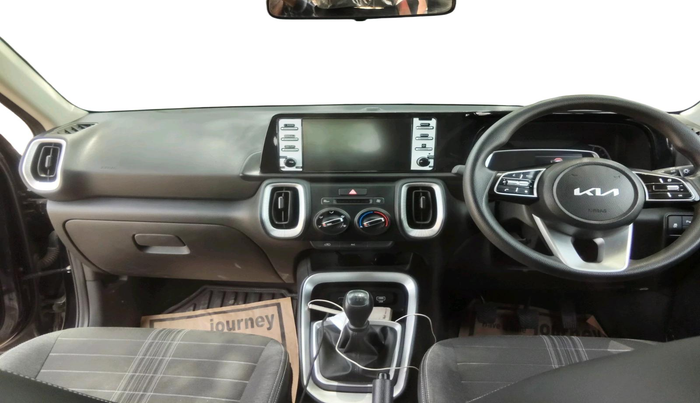 2024 KIA SONET HTK 1.2 PETROL MT, Petrol, Manual, 16,297 km, interior