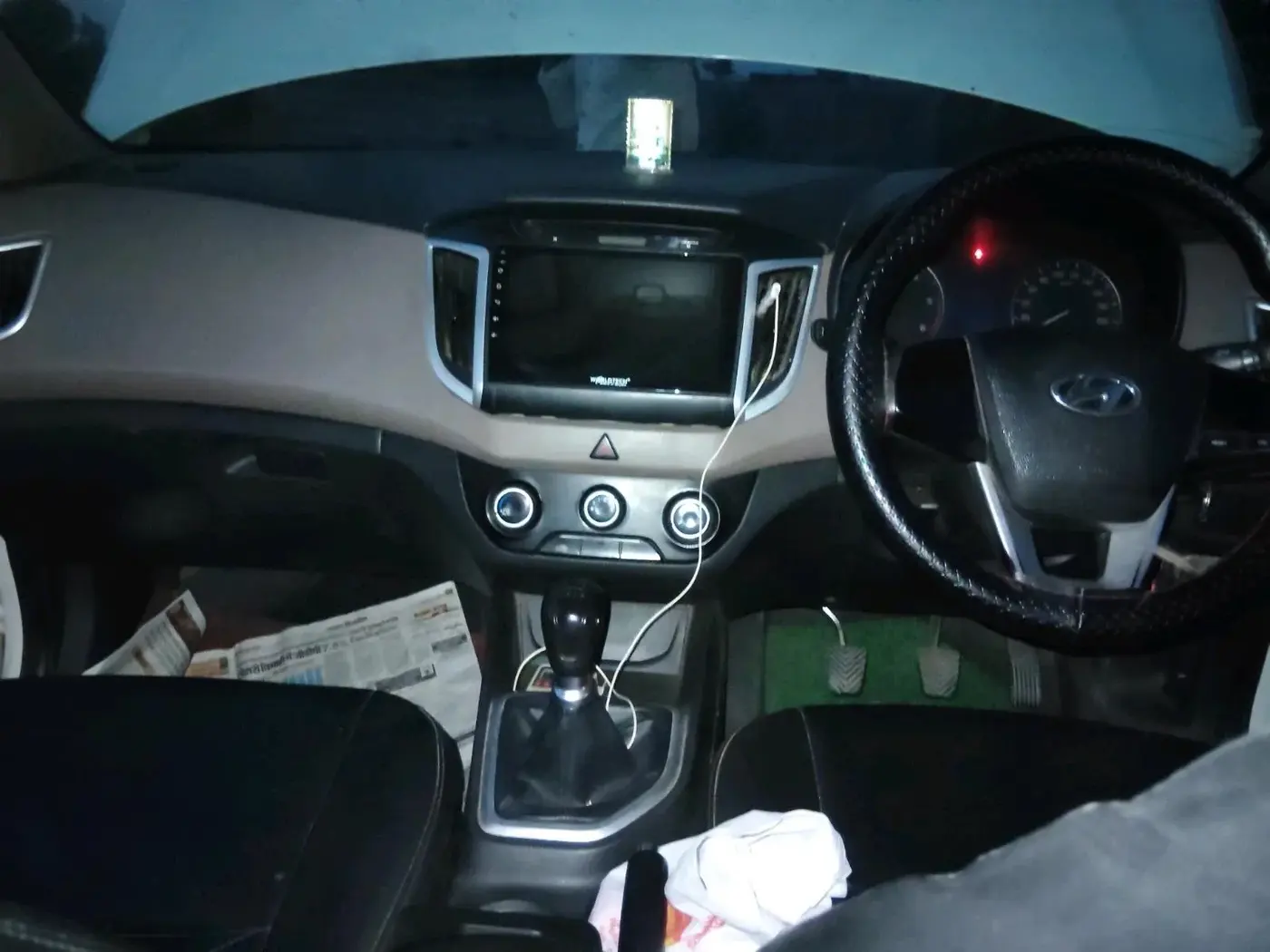 2019 Hyundai Creta E PLUS 1.4 DIESEL, Diesel, Manual, 1,25,769 km, interior