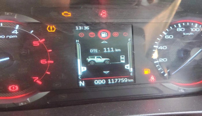 2021 Mahindra Thar LX HARD TOP 4WD MT, Diesel, Manual, 1,17,759 km, interior