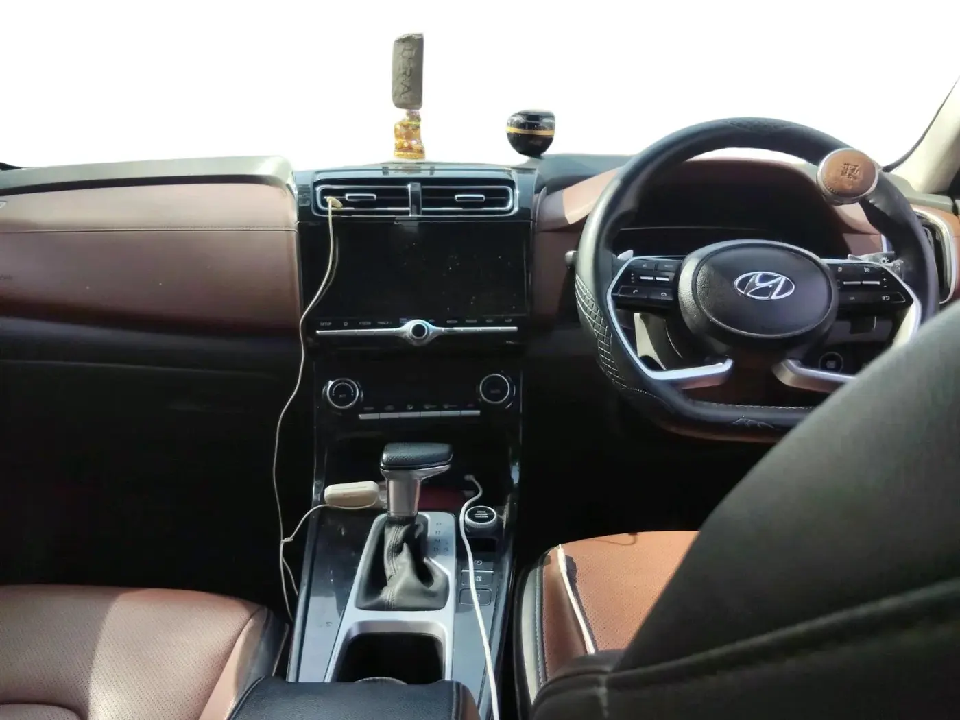 2023 Hyundai ALCAZAR PLATINUM(O) 6STR 1.5 AT, Diesel, Automatic, 93,567 km, interior