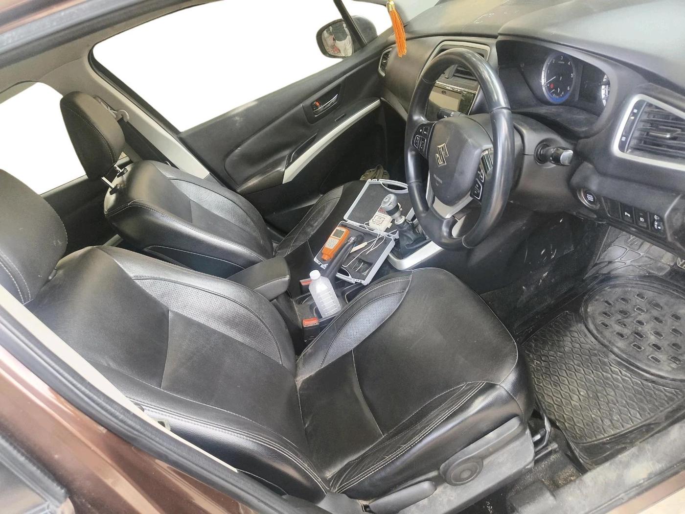2017 Maruti S Cross ALPHA 1.6, Diesel, Manual, 82,256 km, interior