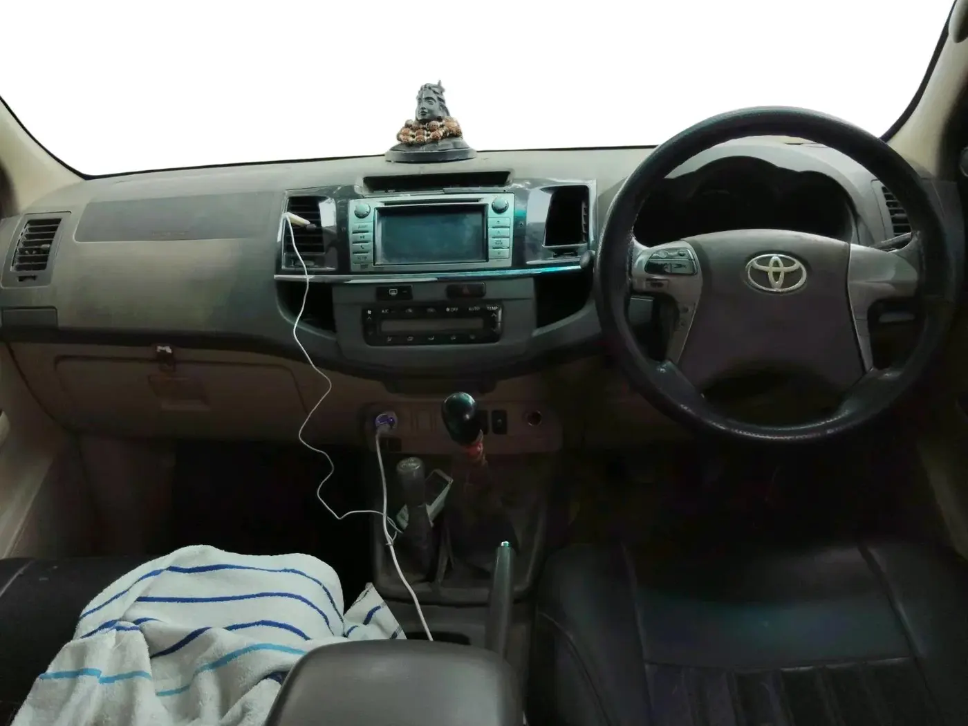 2014 Toyota Fortuner 3.0 4X4 MT, Diesel, Manual, 1,28,223 km, interior