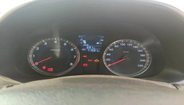 2016 Hyundai Verna 1.4 VTVT, CNG, Manual, 71,880 km, interior