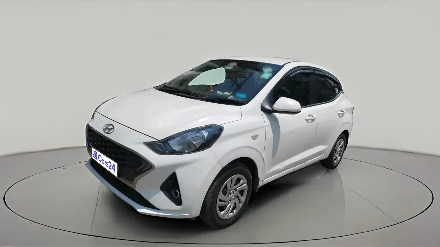 2022 Hyundai AURA S 1.2 CNG, CNG, Manual, 90,206 km, exterior