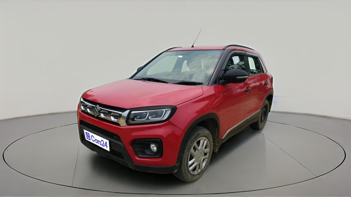 2021 Maruti Vitara Brezza VXI, Petrol, Manual, 47,332 km, exterior