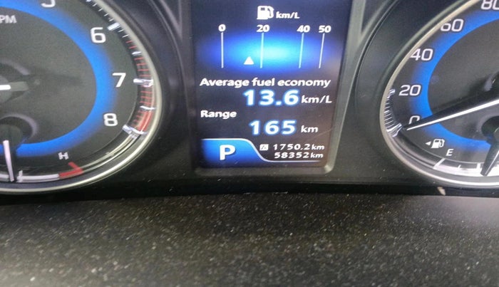 2021 Toyota Glanza V CVT, Petrol, Automatic, 58,352 km, interior