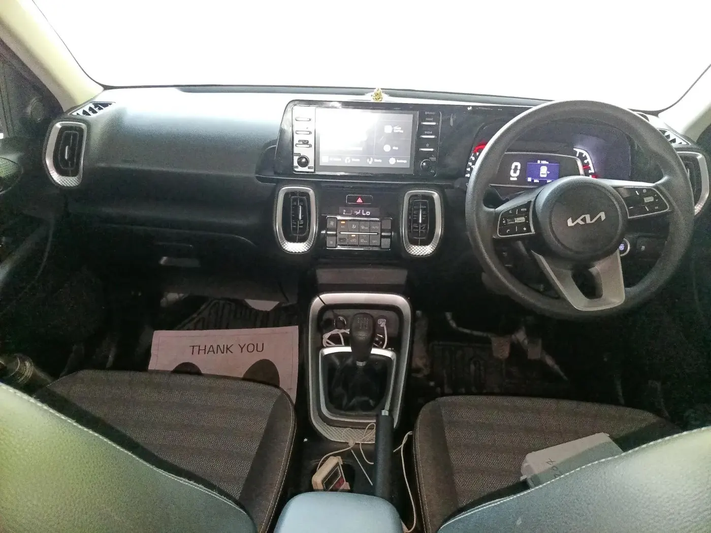 2022 KIA SONET HTK PLUS 1.0 IMT, Petrol, Manual, 18,983 km, interior