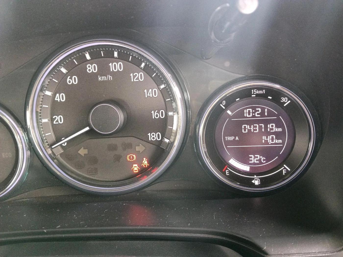 2017 Honda BR-V 1.5L I-VTEC V CVT, Petrol, Automatic, 43,719 km, interior