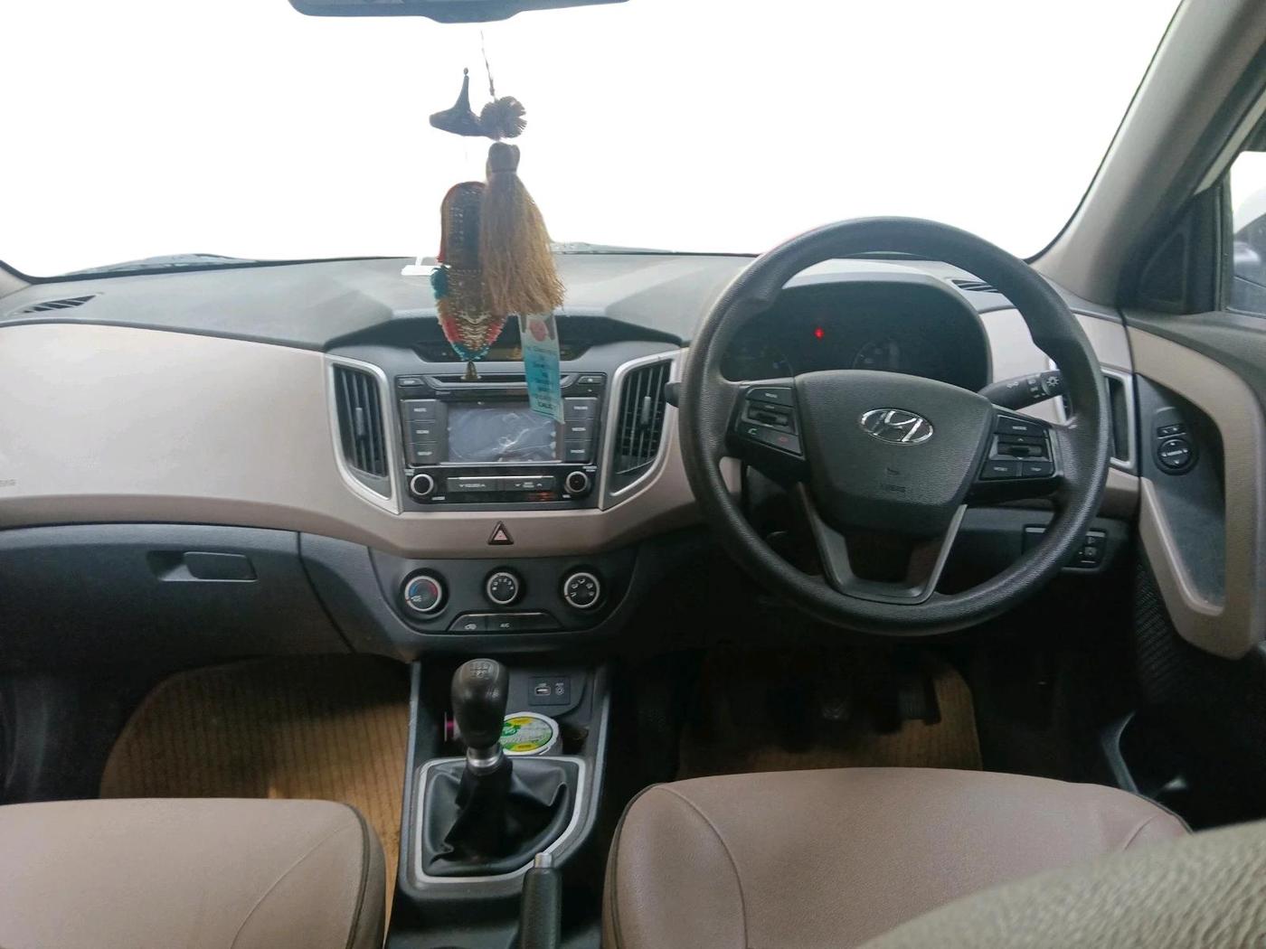 2016 Hyundai Creta E PLUS 1.6 PETROL, Petrol, Manual, 75,004 km, interior