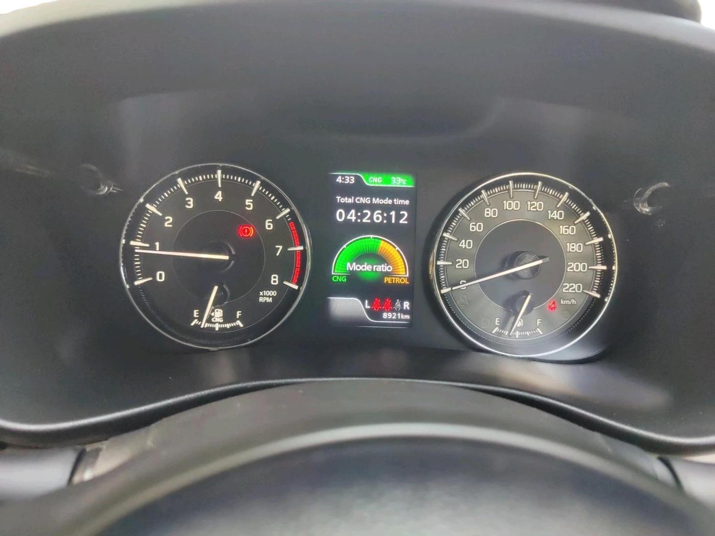 2025 Toyota Glanza G E-CNG, CNG, Manual, 8,921 km, interior