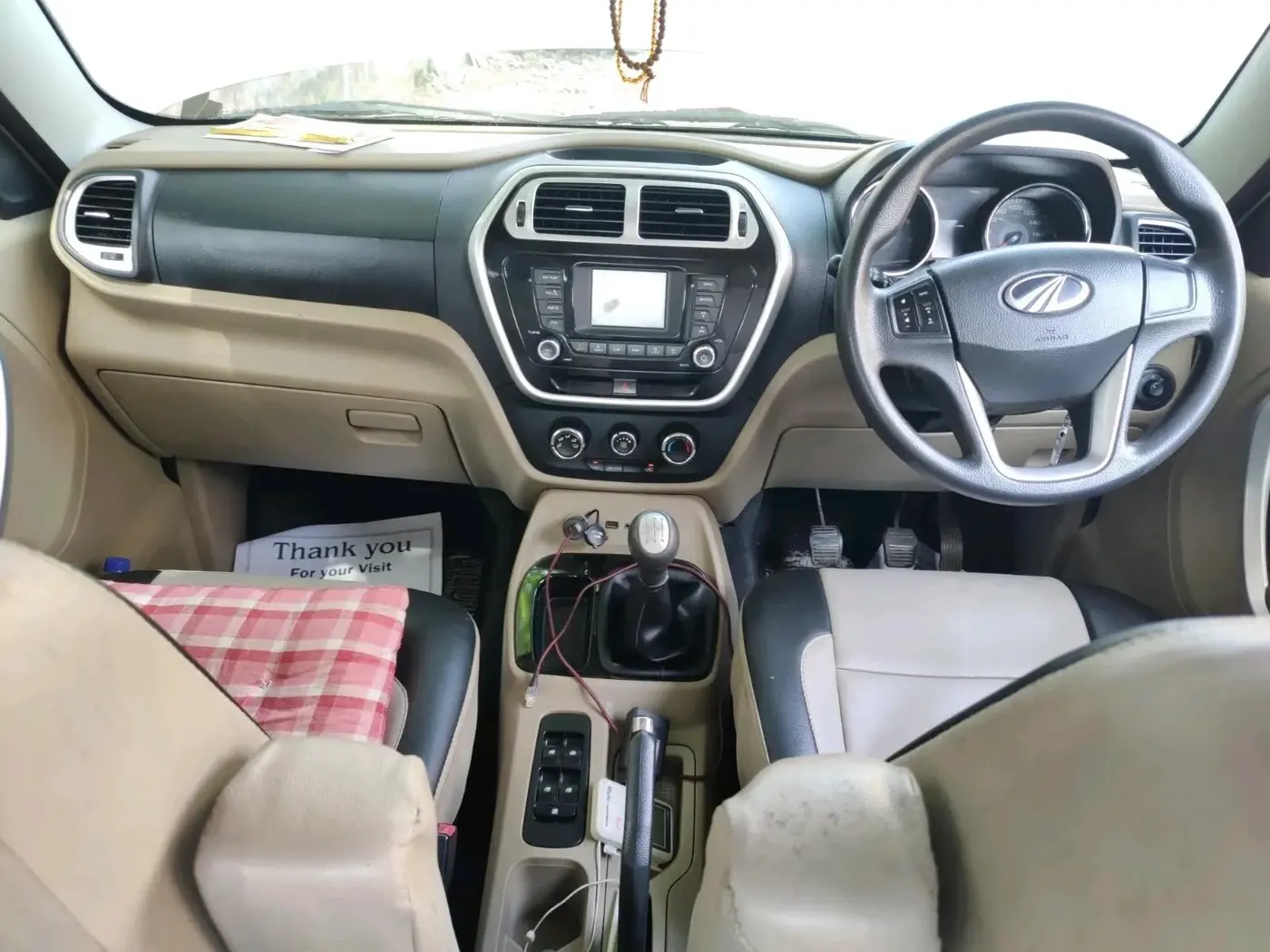 2017 Mahindra TUV300 T8, Diesel, Manual, 53,582 km, interior