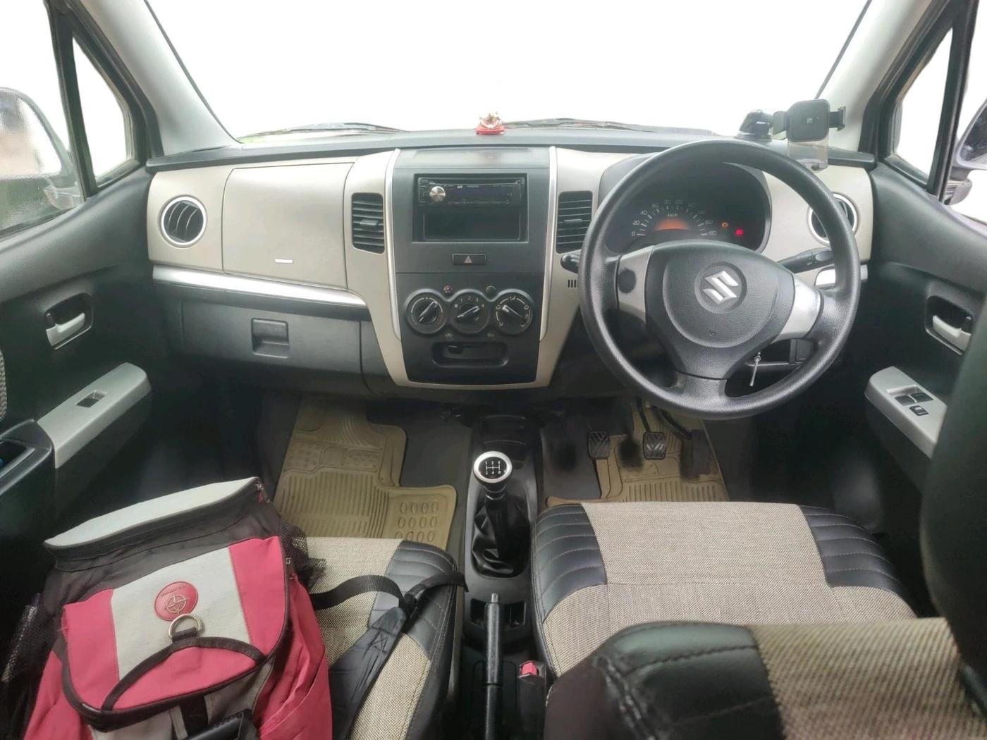2014 Maruti Wagon R 1.0 LXI, Petrol, Manual, 50,442 km, interior