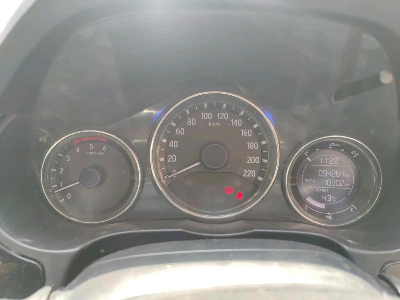 2017 Honda City 1.5L I-DTEC V, Diesel, Manual, 94,264 km, interior