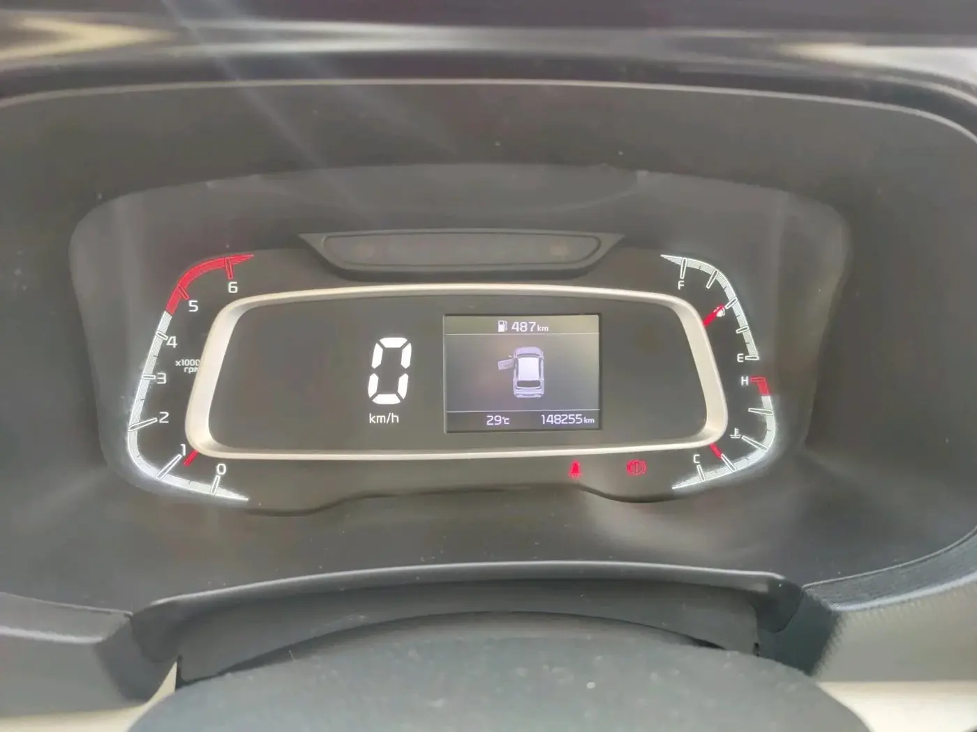 2021 KIA SONET HTX 1.5, Diesel, Manual, 1,48,255 km, interior
