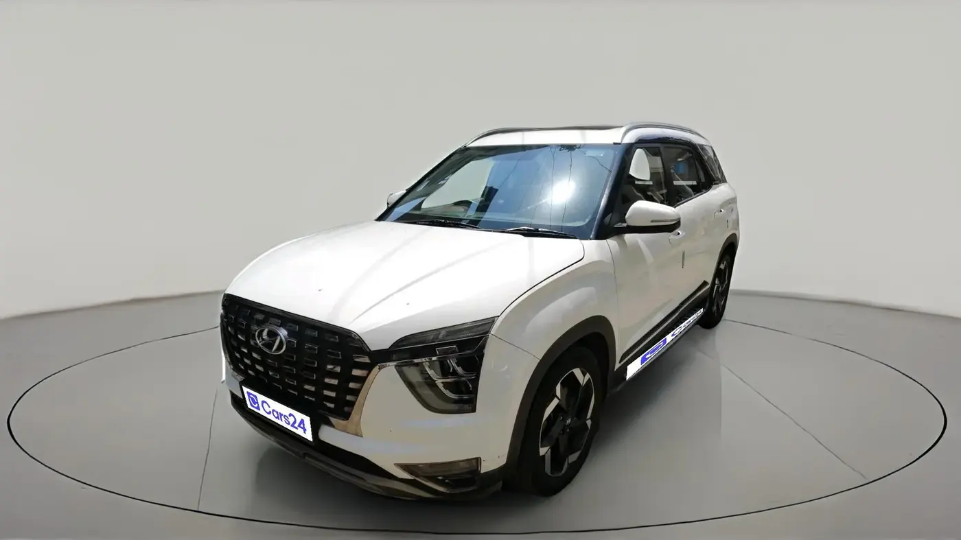2021 Hyundai ALCAZAR PLATINUM (O) 6STR 2.0 AT, Petrol, Automatic, 75,229 km, exterior