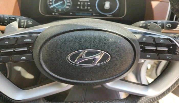 2021 Hyundai ALCAZAR PLATINUM (O) 6STR 2.0 AT, Petrol, Automatic, 75,229 km, interior