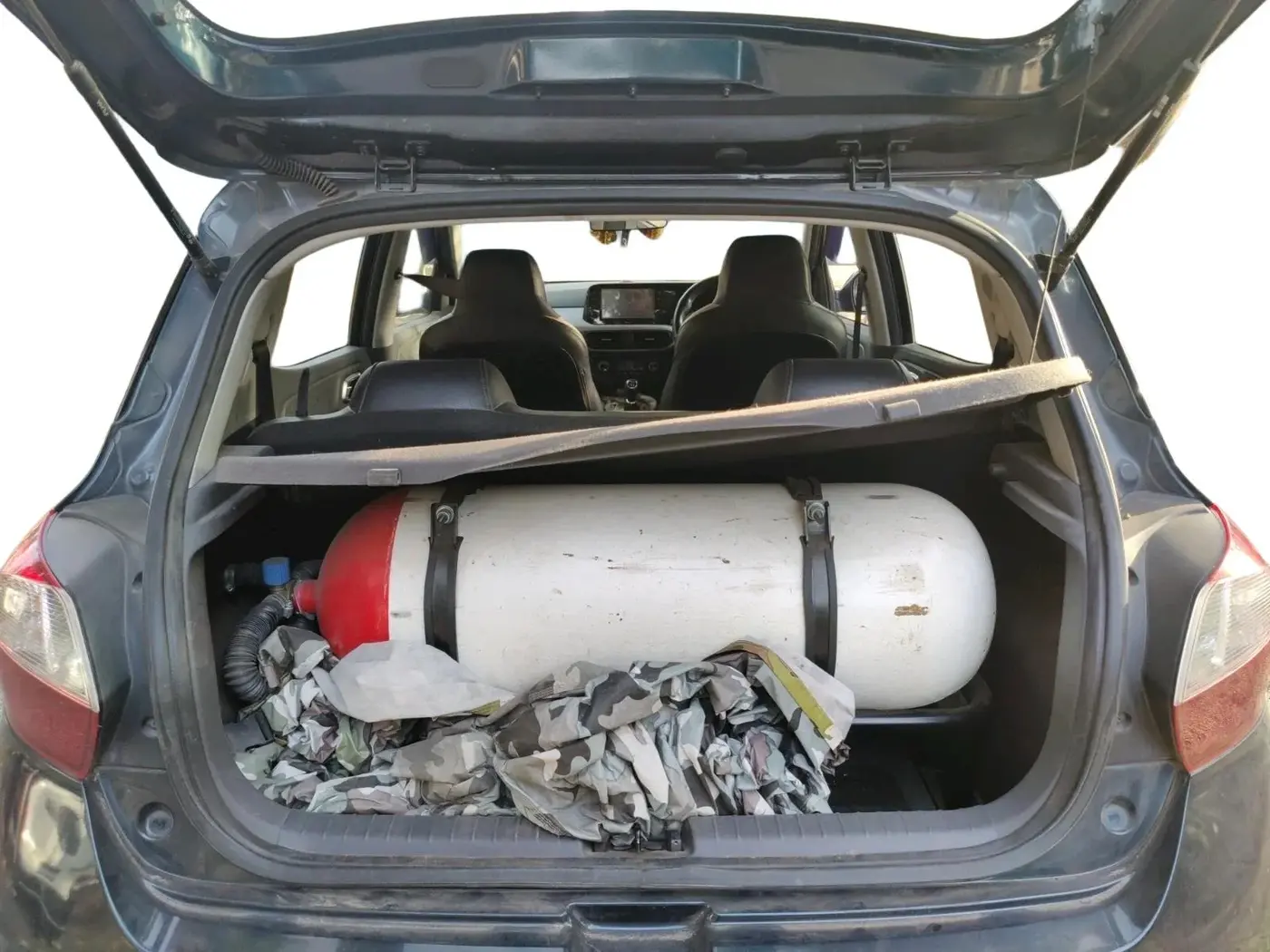 2020 Hyundai GRAND I10 NIOS SPORTZ 1.2 KAPPA VTVT CNG, CNG, Manual, 64,165 km, exterior